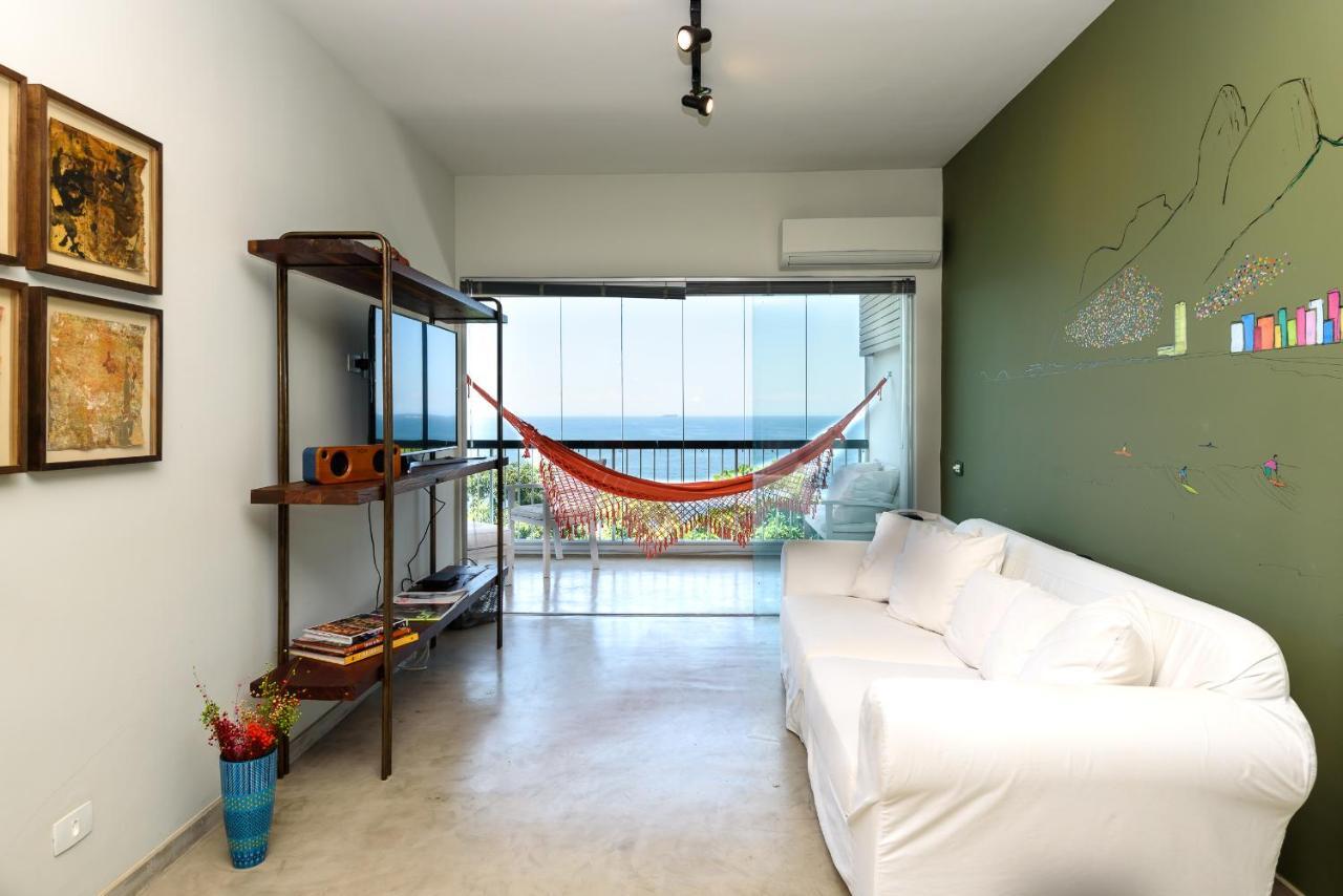 Ocean Blue Moderno com Vista Espetacular ao lado do Leblon na frente da Escola Stella Maris Garagem Internet Veloz 2 Smart TVs Piscina Sauna Río de Janeiro